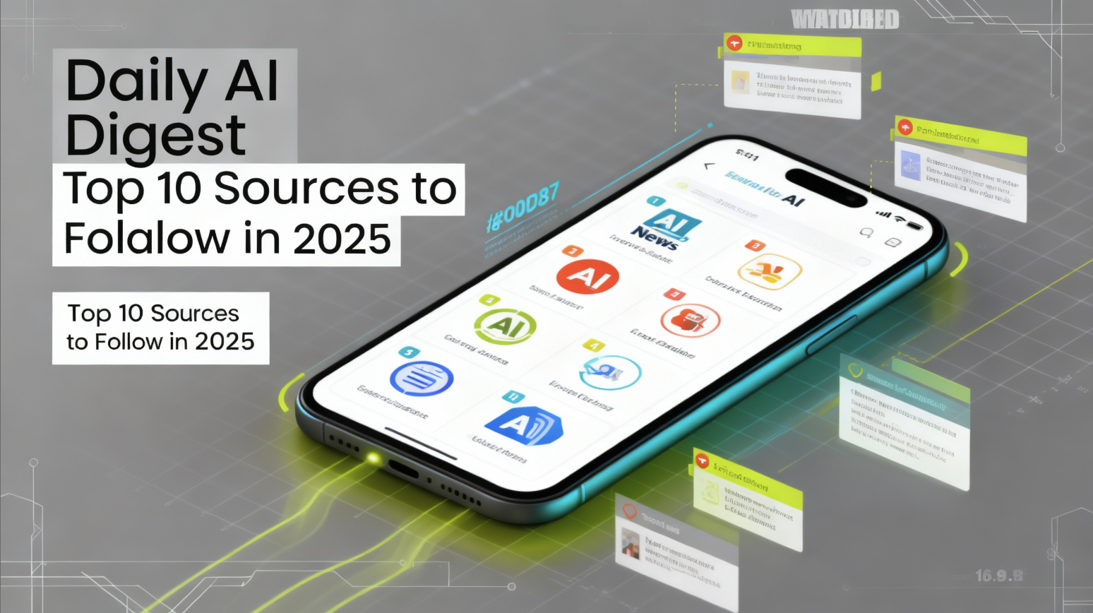 Daily AI Digest: Top 10 Sources to Follow in 2025