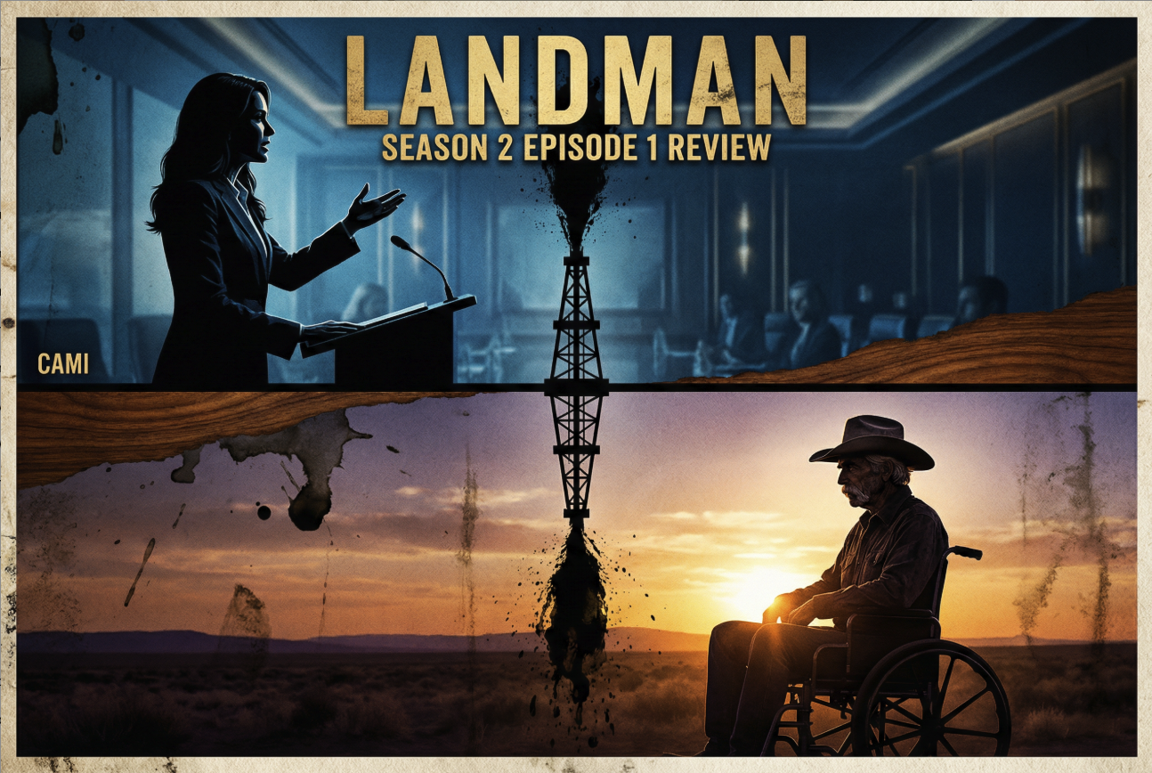Landman Season 2 Premiere Recap: Grief, Oil Strikes, and the Return of the Mustache