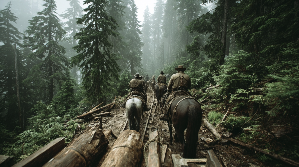 The Perilous Route Around Mount Hood on Barlow Road