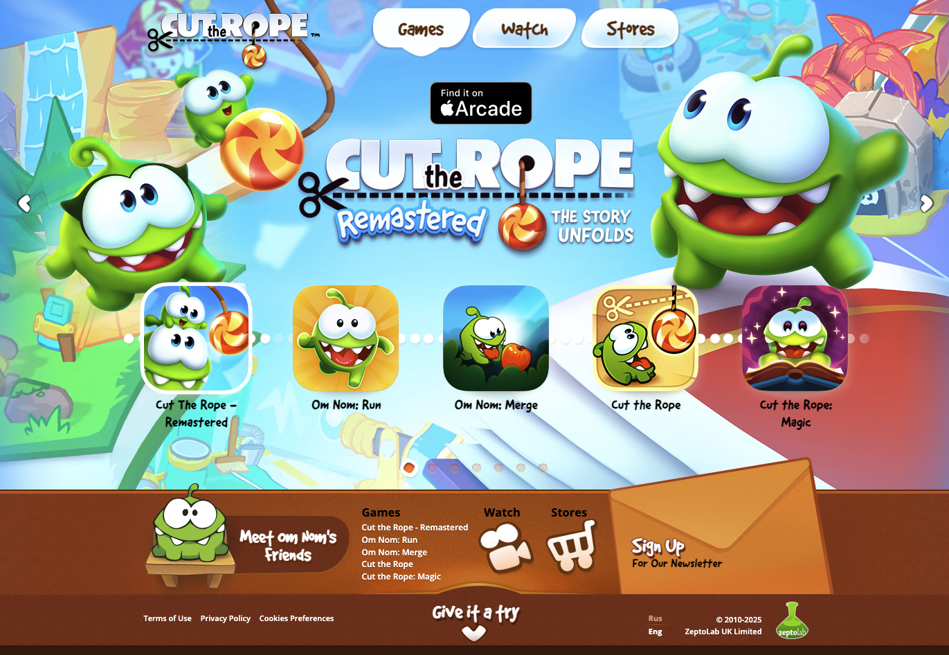 Cut the Rope Game