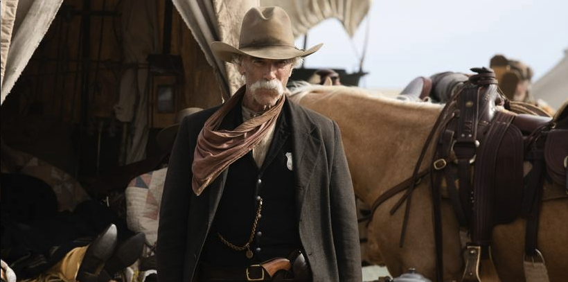Sam Elliott leads the journey in 1883