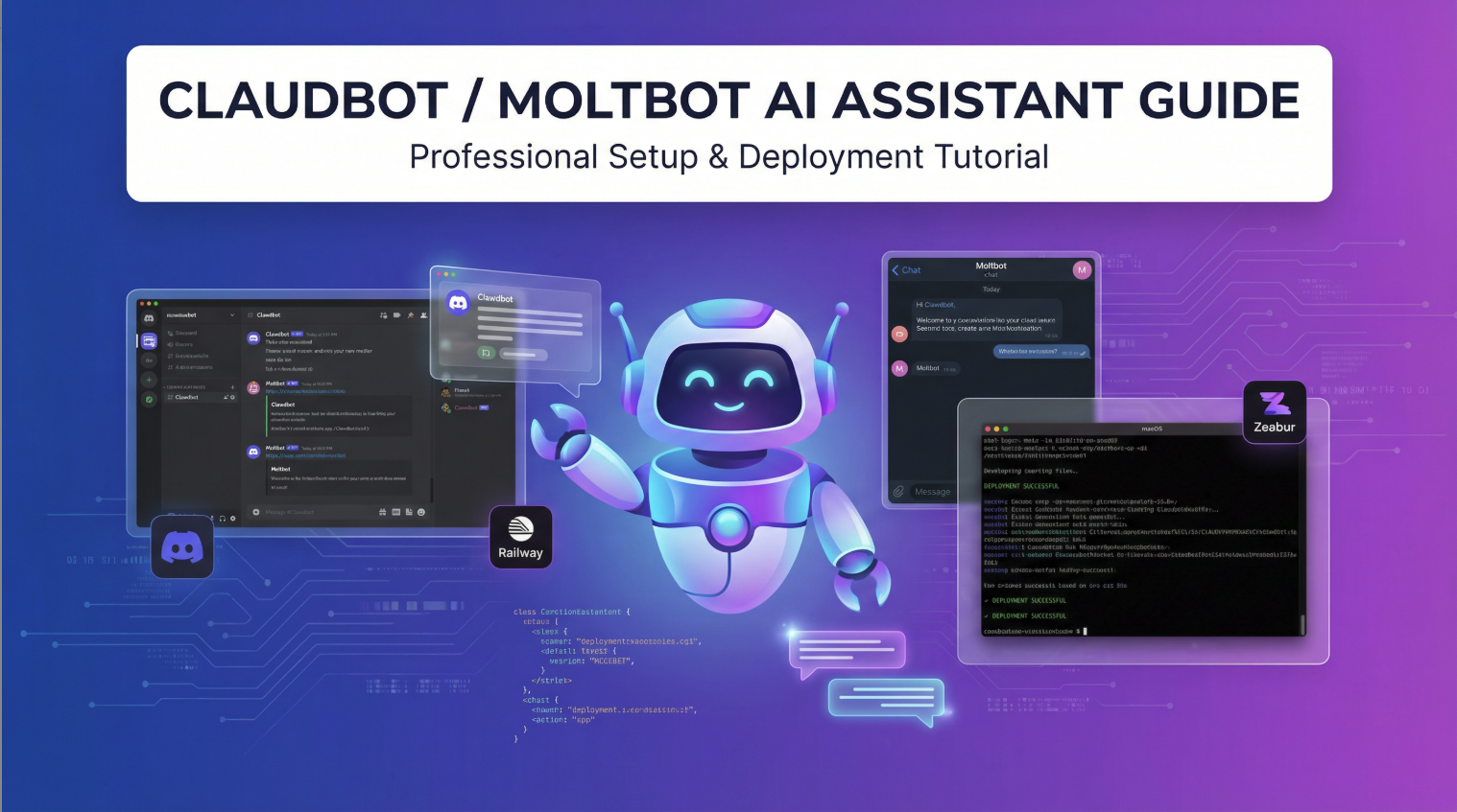 Moltbot 完全使用指南：从零开始部署你的私人 AI 助手（macOS/云端/Discord 实战）