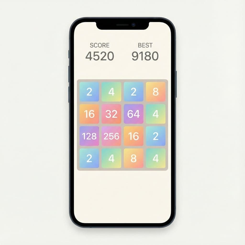 2048 Game Screenshot