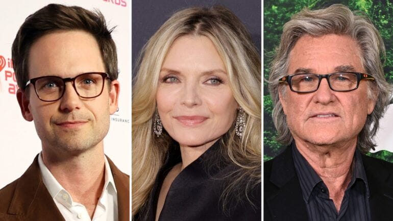 The ensemble cast of 'The Madison' in the Montana landscape