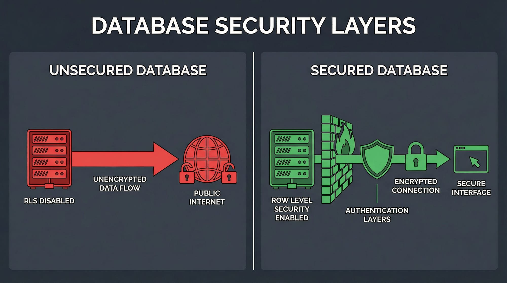 Database Security Protection Comparison
