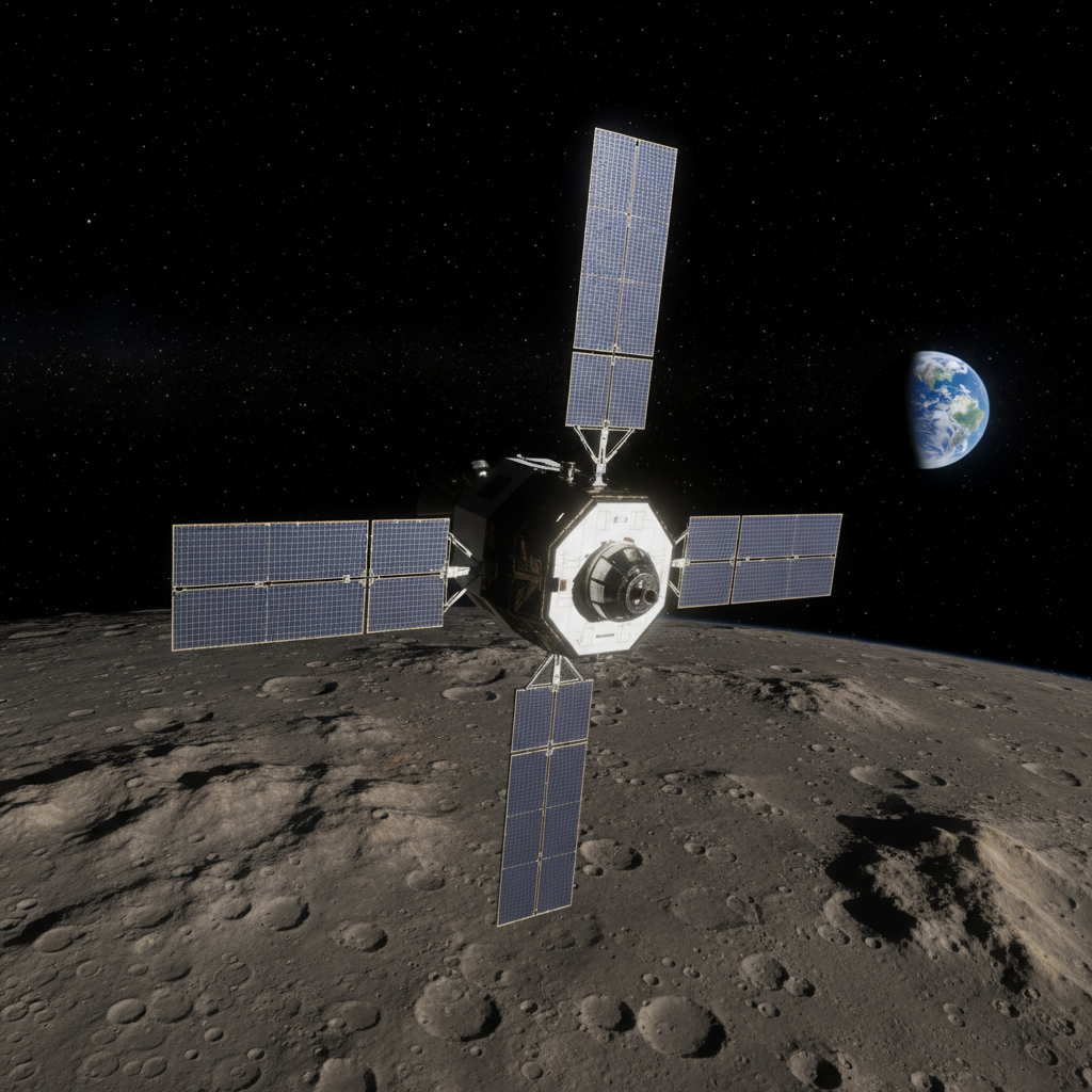 Orion at Lunar Orbit