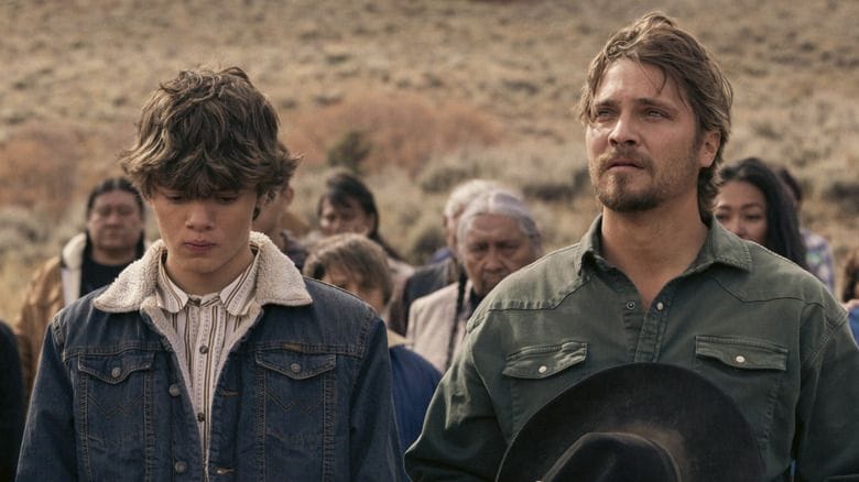 Tate and Kayce at Monica’s memorial – Episode 6