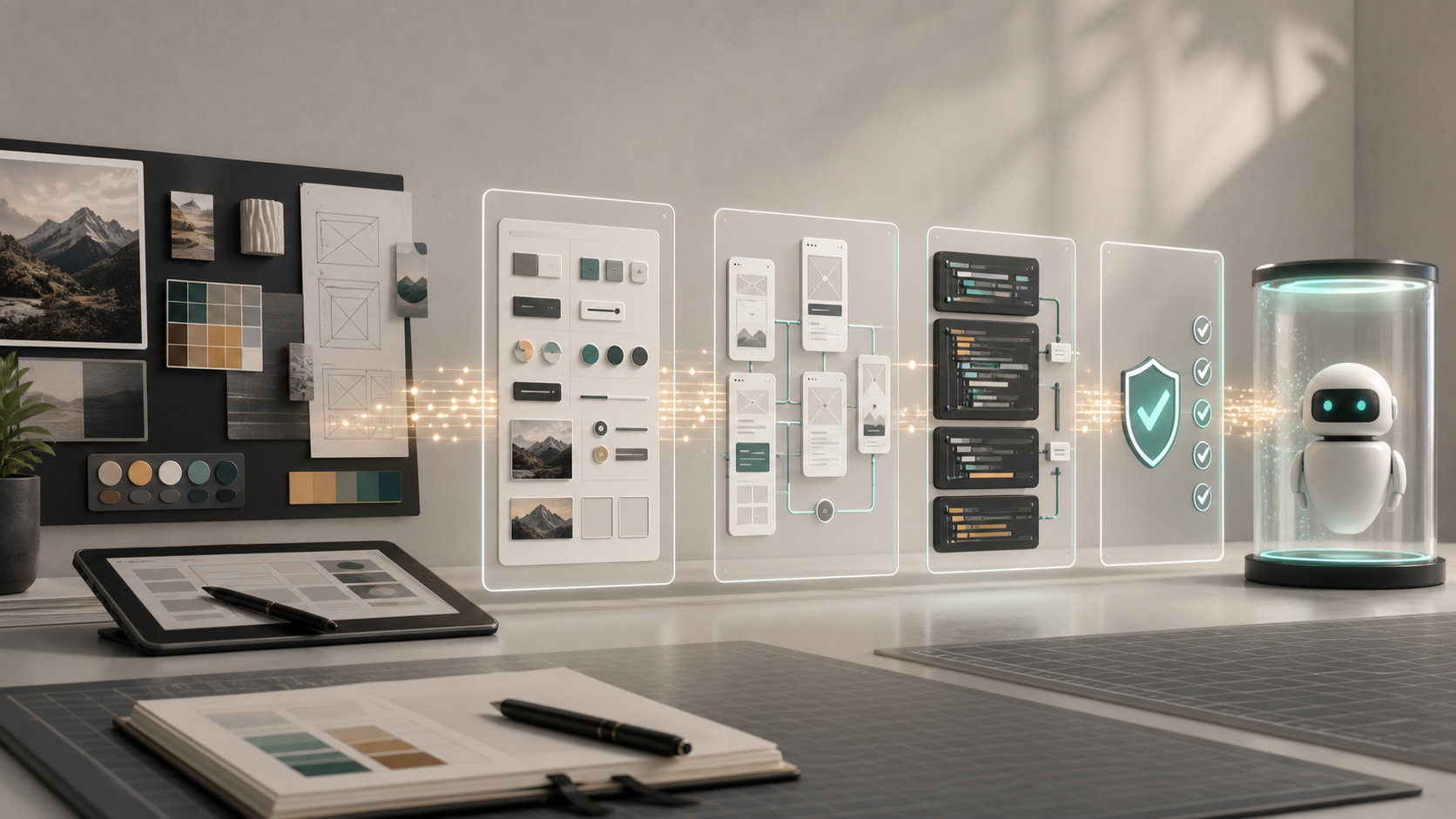 Design workflows becoming executable agent skills