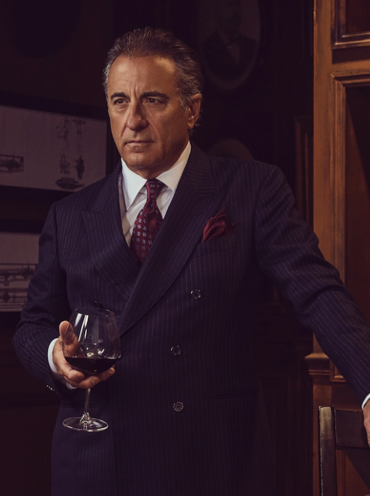 Andy Garcia as Gallino Morrell in Landman
